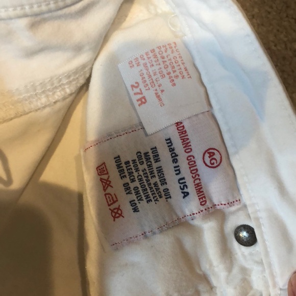 White soft brush jeans - Picture 3 of 7